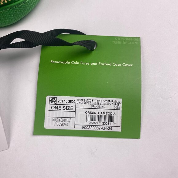 Kate Spade x Target Stripe Mini Crossbody Bag w Coinpurse and Strawberry Case - Picture 6 of 10